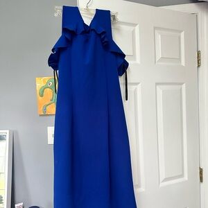 Royal Blue Ivanka Trump Dress